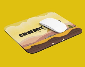 Tapis de souris Cowboy Coder - Développeur / Programmeur / Codeur / Ingénieur logiciel / DevOps