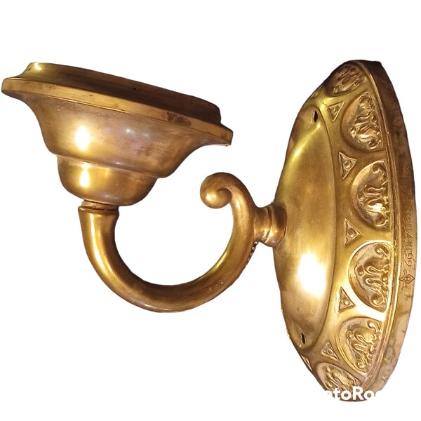 Vintage Brass Wall Sconce