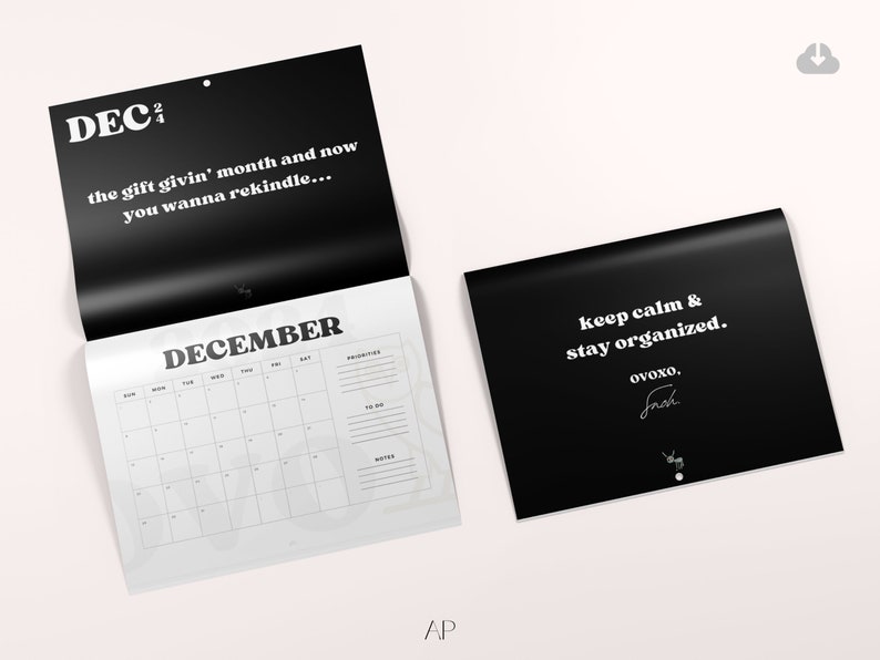 Drake Calendar 2024, Slime You Out 2024 Calendar, Instant Printable, DIY Calendar, For All the Dogs Album, 2024 Calendar, Christmas Gift '24 image 6