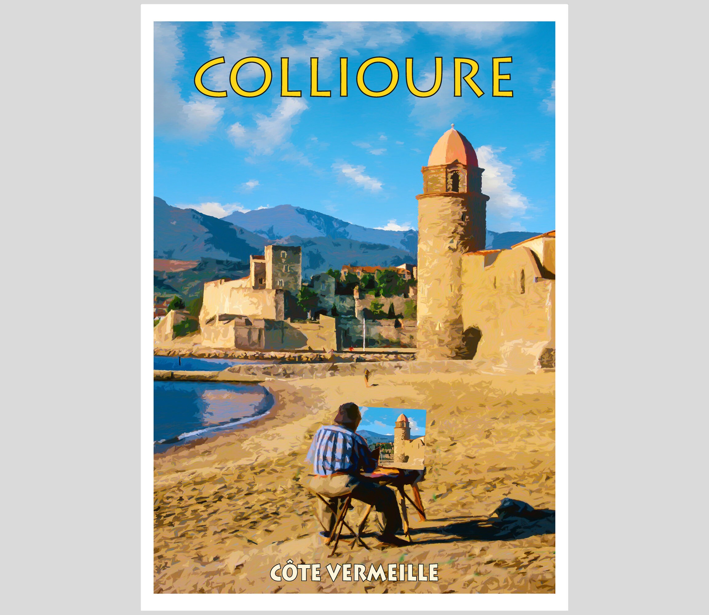 Collioure Côte Catalane Pyrénées-Orientales en Occitanie
