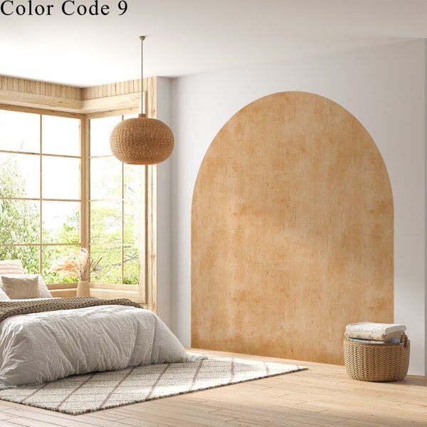 Calcomanía de pared Boho, pegatina de arco de cama, calcomanía de pared de hedboard, calcomanía de pared de arco, pegatina de calcomanía de pared de arco, calcomanía de pared, arco de cama Super King, decoración