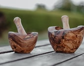 Mortar Olive wood