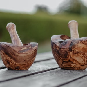 Mortar Olive wood