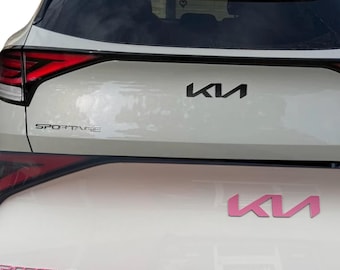 Overlay Logo Decals fits 2022-26 Sportage | Vinyl Decals | Available in 42 Colors