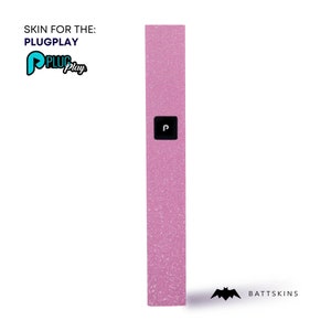 PLUGPLAY®  Pink Shimmer 3D Skin *SKIN ONLY* | No Device Included - Wrap Only (2 Pack)