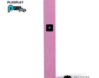 PLUGPLAY® Pink Shimmer 3D Skin *SOLO PIEL* / No incluye dispositivo - Solo envoltura (paquete de 2)