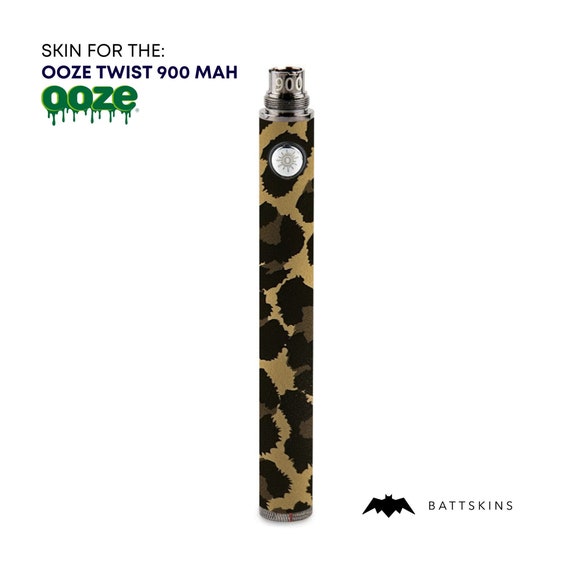 how much is elf bar vape Leopard Skin | OOZE Twist 510 Thread 900 Mah Skin | *SKIN ONLY* | No Device  Included - Wrap Only (2 Pack)