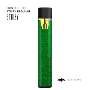STIIIZY Green Shimmer 3D Skin *SKIN ONLY* | No Device Included - Wrap Only (2 Pack)