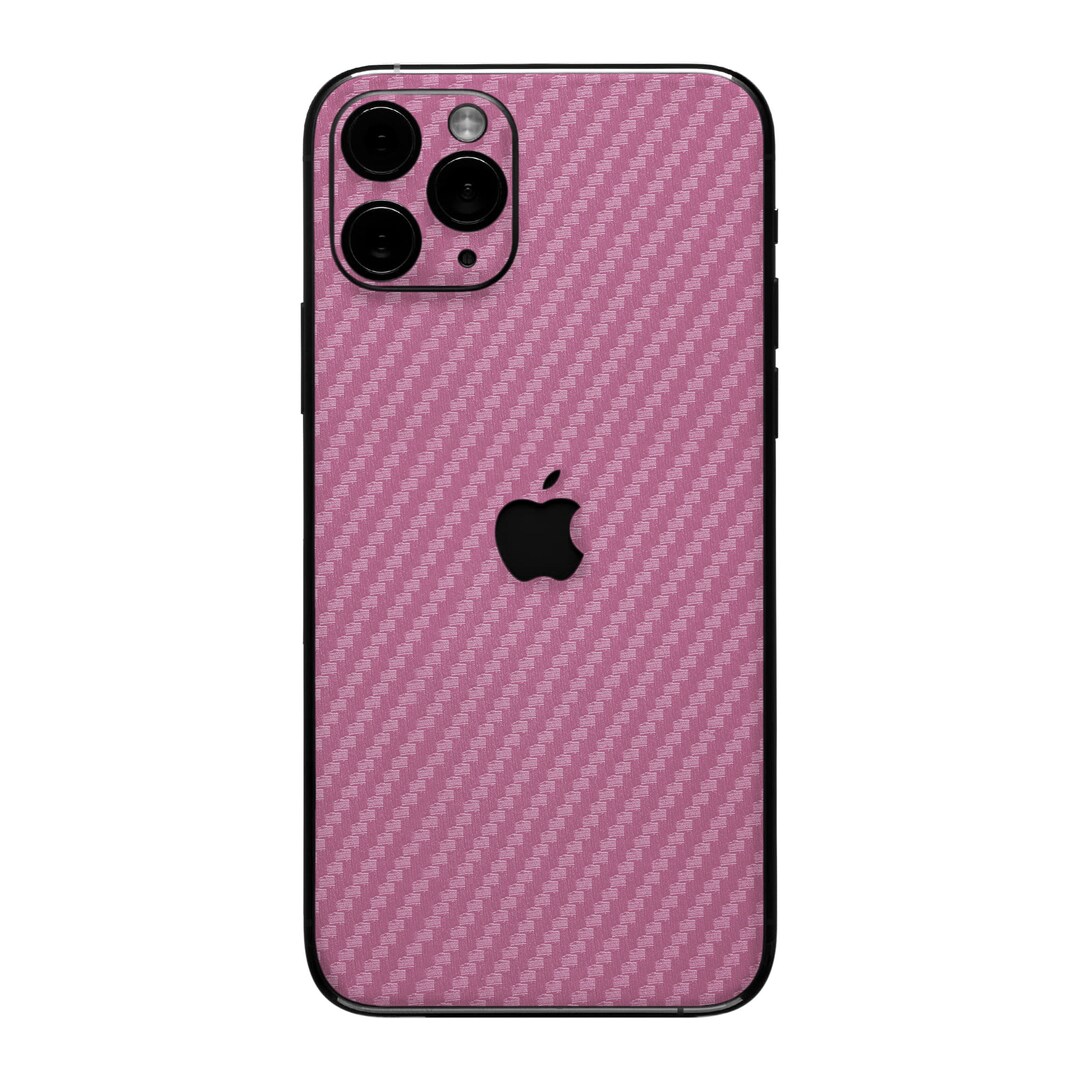 Phone Raps Pink Carbon Fiber Premium Vinyl Skins for Your iPhone - Skin Wraps for ...