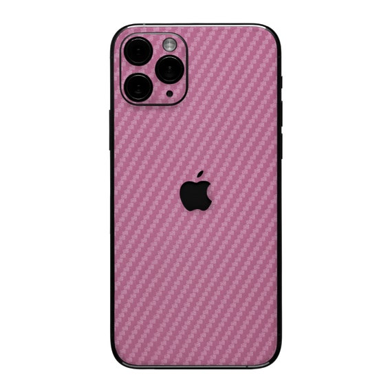 Pink Carbon Fiber Premium Vinyl Skins for Your iPhone Skin Wraps