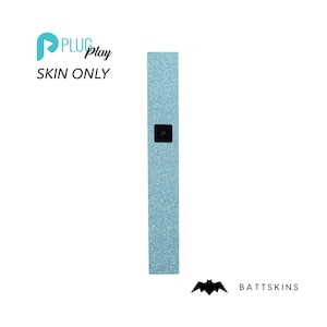 PLUGPLAY®  Baby Blue Shimmer 3D Skin *SKIN ONLY* | No Device Included - Wrap Only (2 Pack)