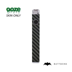 OOZE QUAD Flex Temp Battery 3D Carbon Fiber Skin *Skin Only* (2 Pack)
