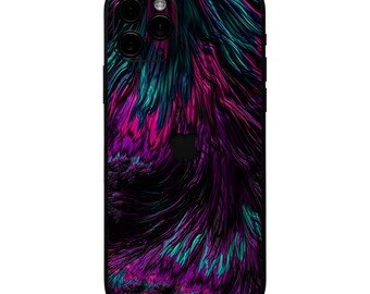Purple Lava Premium Vinyl Skins for your iPhone - Skin Wraps for Edge-to-Edge Protection – Made in USA (Purple Lava)
