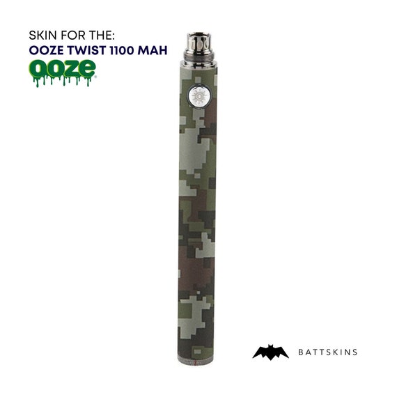 OOZE Twist 510 Thread 1100 Mah Skin | Digital Green Camo *SKIN ONLY* | No  Device Included - Wrap Only (2 Pack) - Etsy