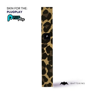 PLUGPLAY®  Leopard Skin *SKIN ONLY* | No Device Included - Wrap Only (2 Pack)