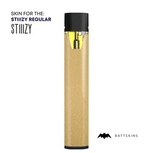STIIIZY Gold Shimmer 3D Skin *SKIN ONLY* | No Device Included - Wrap Only (2 Pack)