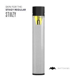STIIIZY  Silver Shimmer 3D Skin *SKIN ONLY* | No Device Included - Wrap Only (2 Pack)