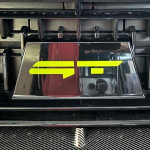 Calcomanía superpuesta para parachoques delantero GT compatible con EV6, K5 - 1 calcomanía