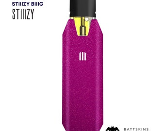 STIIIZY BIIIG フクシアシマー 3Dスキン *スキンのみ* | デバイスは含まれません - ラップのみ (2パック)