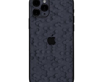 HoneyComb Premium Vinyl Skins for your iPhone - Skin Wraps for Edge-to-Edge Protection – Made in USA (HoneyComb)