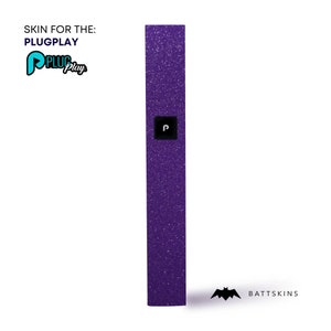 PLUGPLAY®  Purple Shimmer 3D Skin *SKIN ONLY* | No Device Included - Wrap Only (2 Pack)
