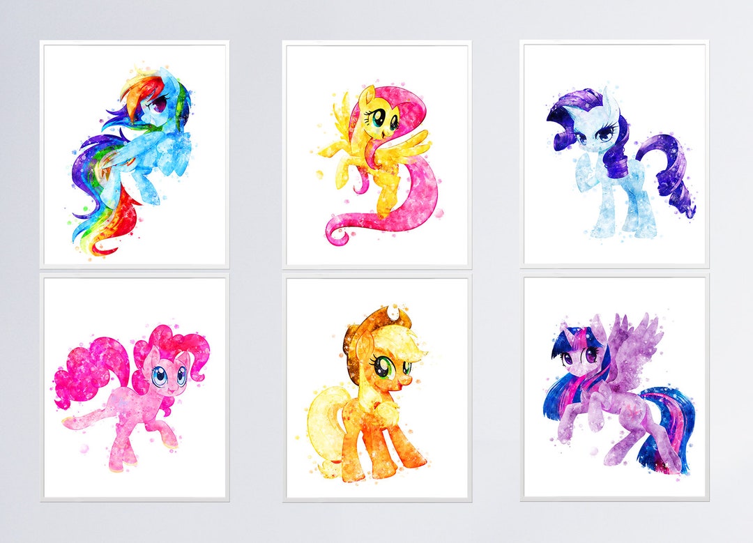 Poster MY LITTLE PONY - names  Wall Art, Gifts & Merchandise