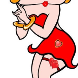 Betty Boop SVG