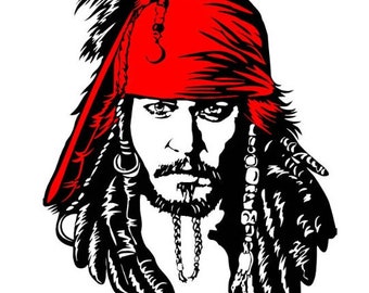 Captain Jack Sparrow SVG