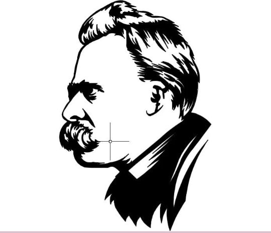 Friedrich Nietzsche DXF SVG PAGE