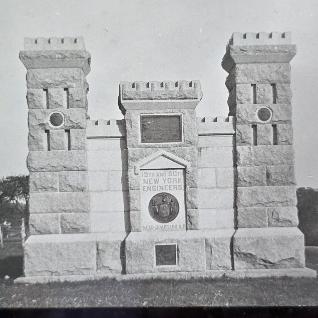 Usace Reference Monuments 15th & 50th New York Engineers Monument Gettysburg Civil War Magic ...