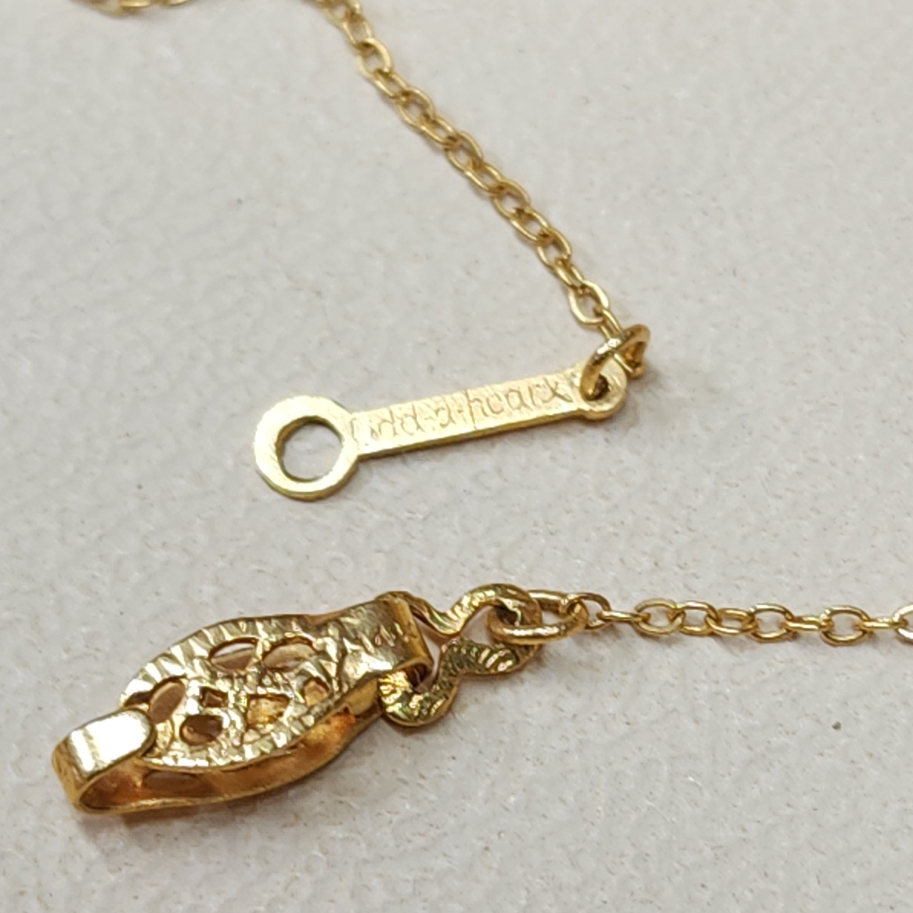 Vintage The Add a pearl Necklace 14k Yellow Gold 15 Necklace In Vintage the add a pearl necklace 14k yellow gold 15 necklace in