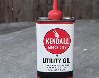 Vintage Kendall Motor Oil Specialized Lubricant 5 US Gallon