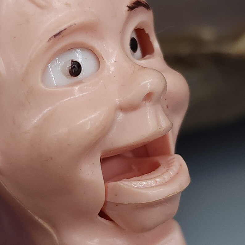 Vintage 1950's Paul Winchell Jerry Mahoney Ventriloquist Dummy Puppet