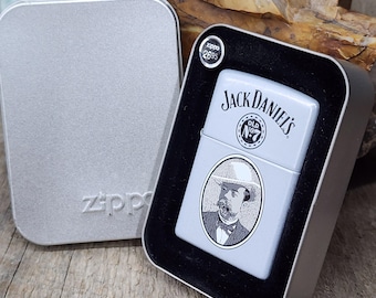 1999 Vintage Jack Daniels Old No. 7 Bourbon Whiskey Zippo Cigarette Lighter NOS