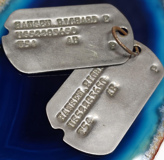 WW2 実物 実名 米海軍 ドッグタグ WW2 実物 実名 米海軍 ドッグタグ 第