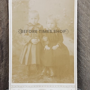Antique Cabinet Card Photo Identified Frank Osmond & Jessie Schaefer Chardon OH
