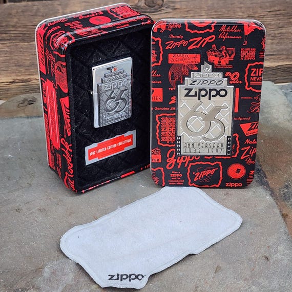 Zippo 1997リミテッド エディション 65th アニバーサリー Zippo 1997 Limited Edition Collectible 65th Anniversary