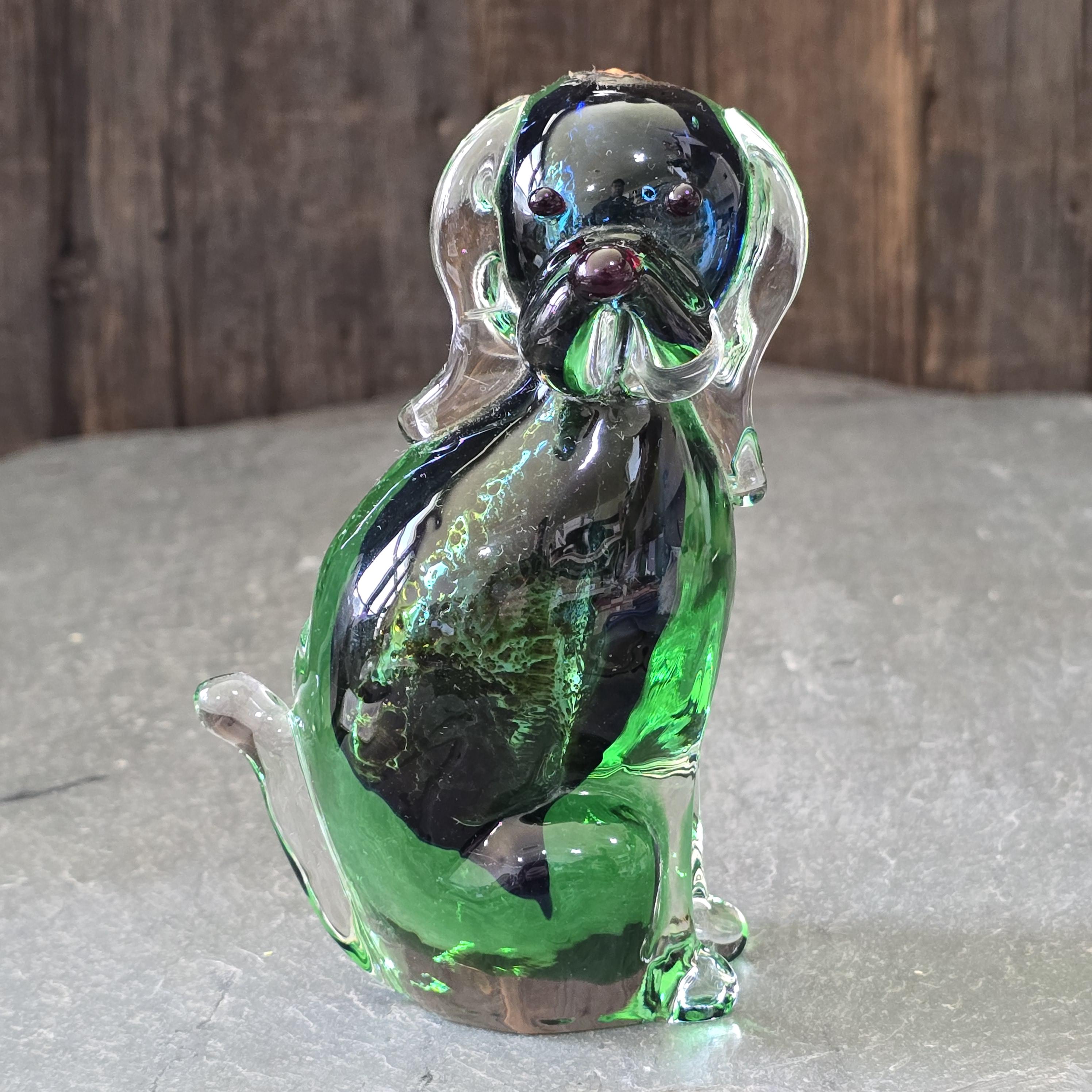 Murano Seguso Dog - Etsy