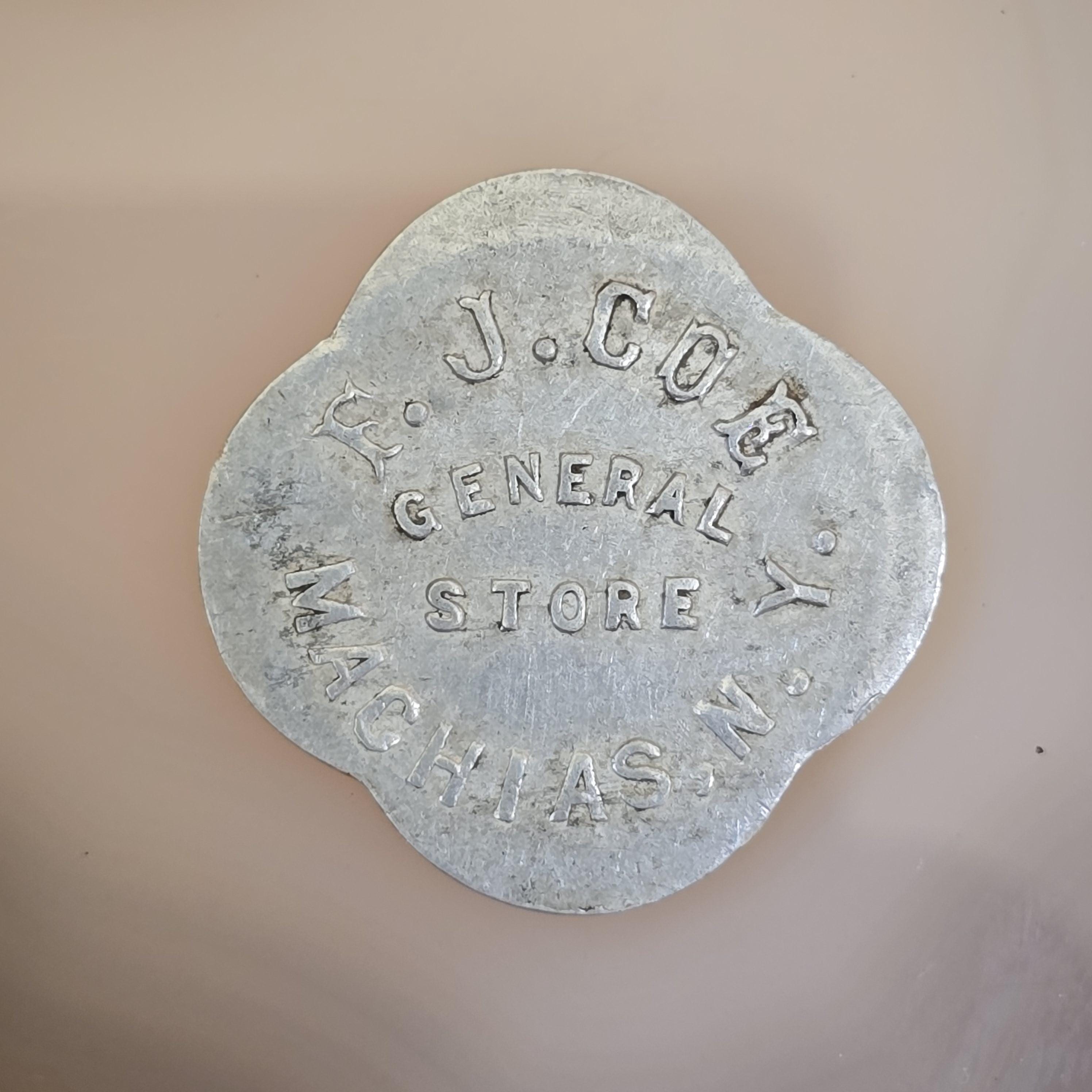 リターンタグ／ノベルティコイン／トークン／US ANTIQUE ＆VINTAGE Vintage store token - Etsy 日本