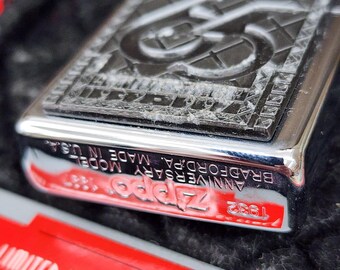 1997 Vintage 65th Anniversary Zippo Cigarette Lighter Unfired in Original  Box
