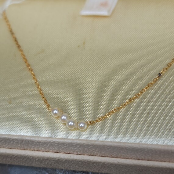 Vintage add a pearl necklace deals