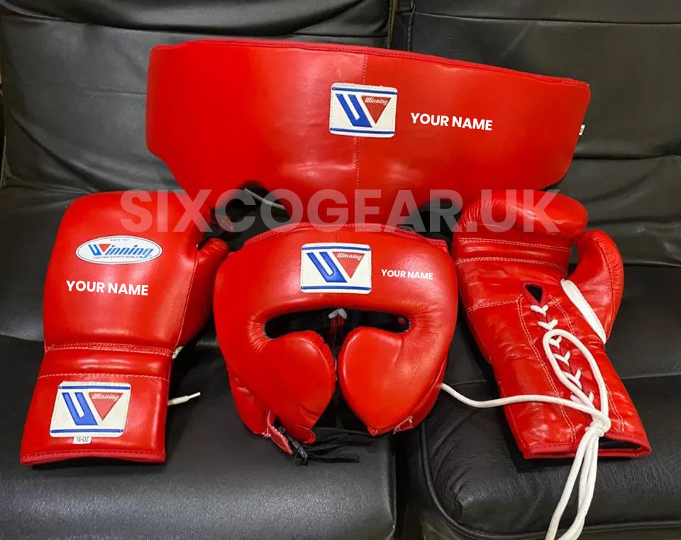 Head Winning Customized Boxing Set Boxing 8oz,10oz,12oz,14oz,16oz,18oz Boxing Gloves Set Groin Guard Toys & Games Sports & Outdoor Recreation Martial Arts & Boxing Boxing Gloves Boxing Gloves 