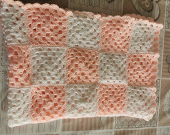 Couverture bébé en crochet