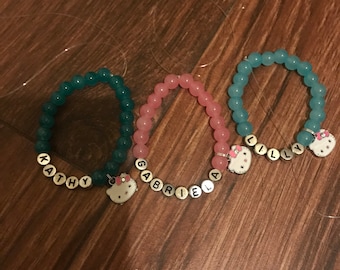 Hello Kitty Bracelet with your Name