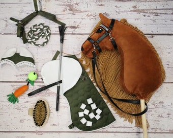 hobby horse Chestnut 1 + accessories