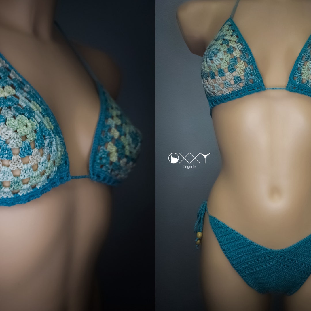 CrochetBikini Set Crochet Swimsuit HandmadeWoman