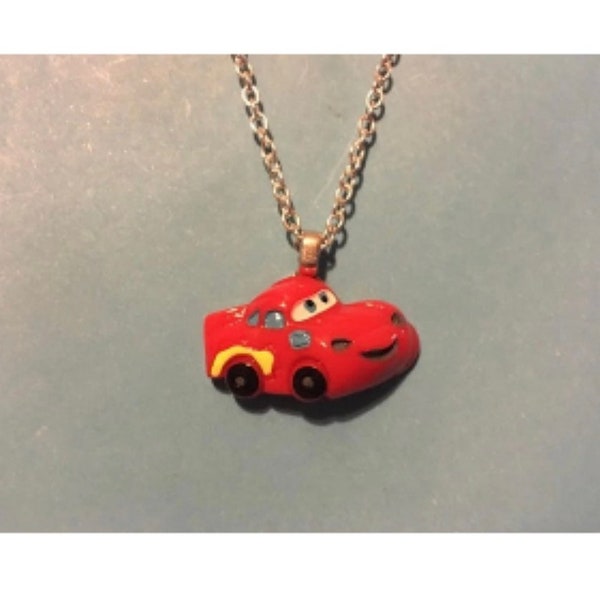 Cars Lightening McQueen Necklace