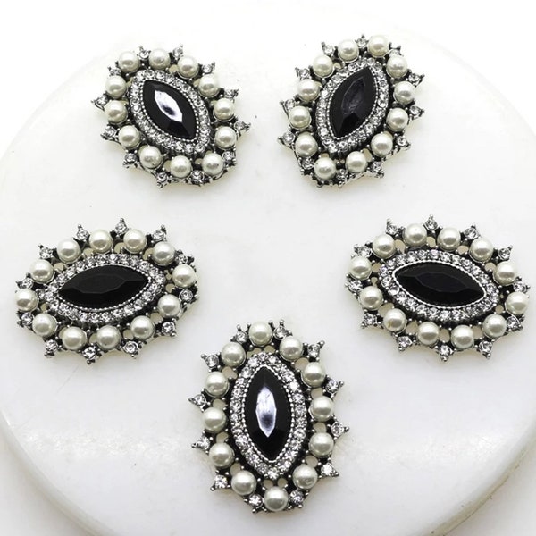 Rhinestone Antique Beads Etsy