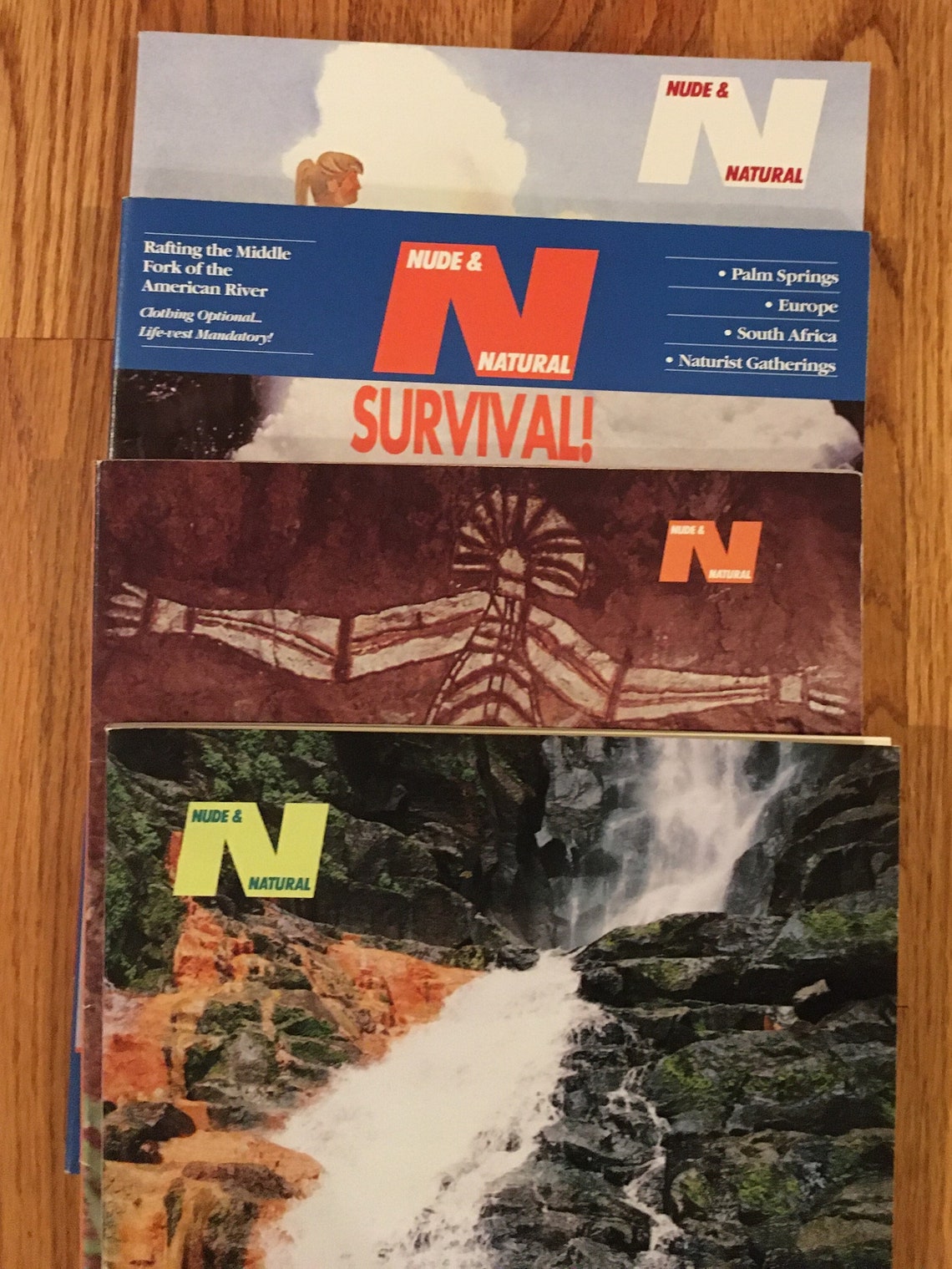 Nude Natural Magazines Naturist Society Volume Etsy