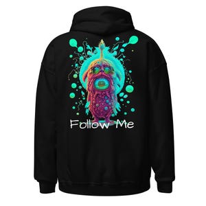 Cyberpunk Hoodie | Follow Me Organism | CATSONDRUGS.COM | Ultimate Cyberpunk Outfit | Cyberpunk Wear | Cyberpunk Clothing